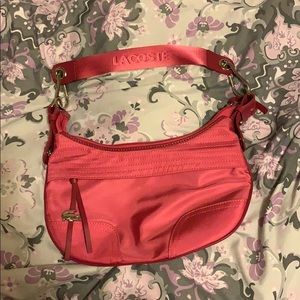 Pink Lacoste Purse